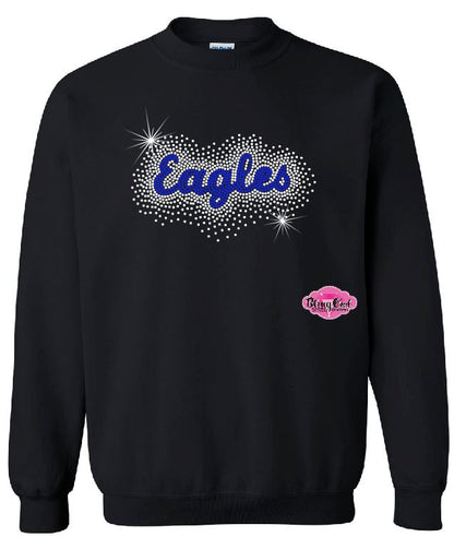 Eagles Scatter Adult Unisex Crewneck