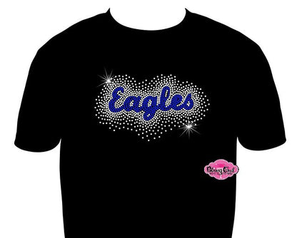 Eagles Scatter Adult Unisex Scoop Neck