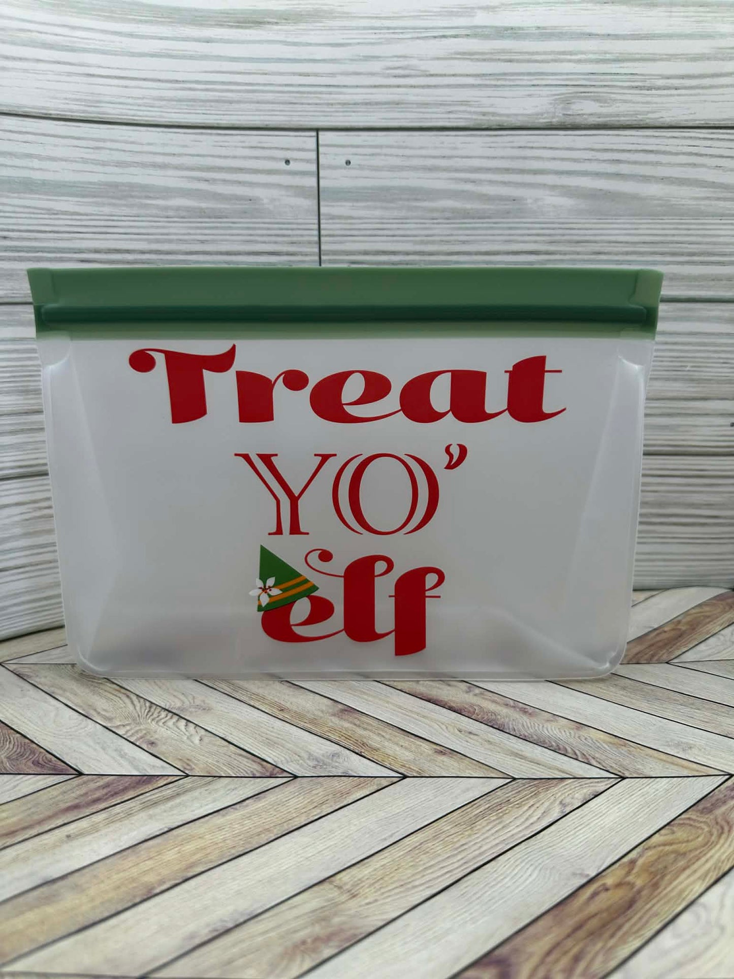 Treat Yo Elf Reusable Christmas Ziploc Bags