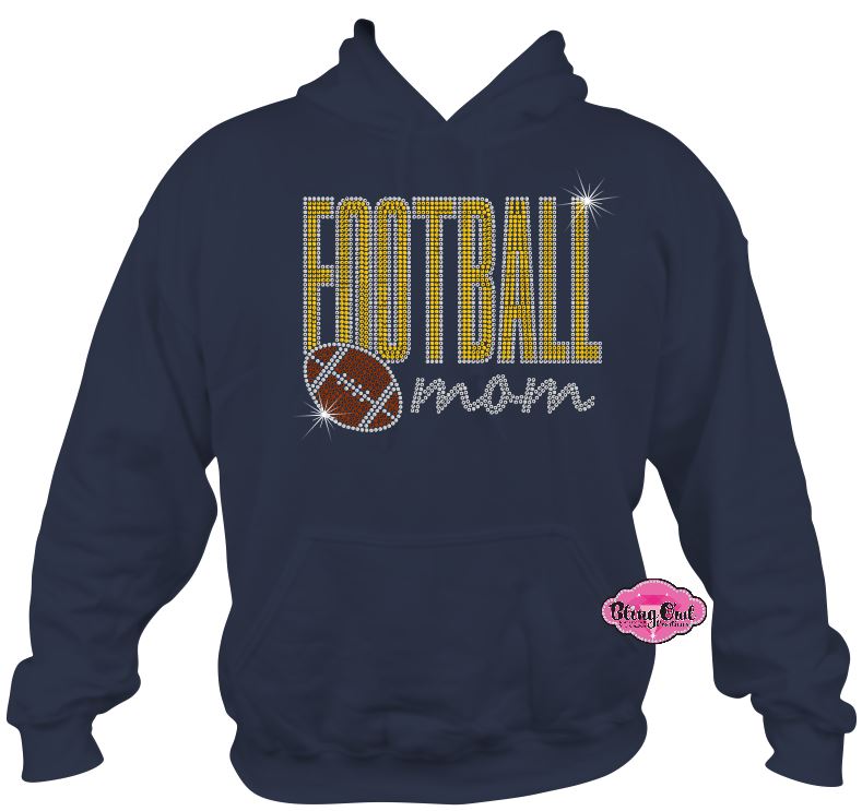 Football Mom Sweatshirt Hoodie Adult Unisex