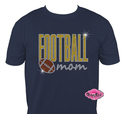 Football Mom Short Sleeve Adult Unisex Tshirt