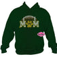 GB Wildcats Football Mom Paw Print Sweatshirt Hoodie Adult Unisex