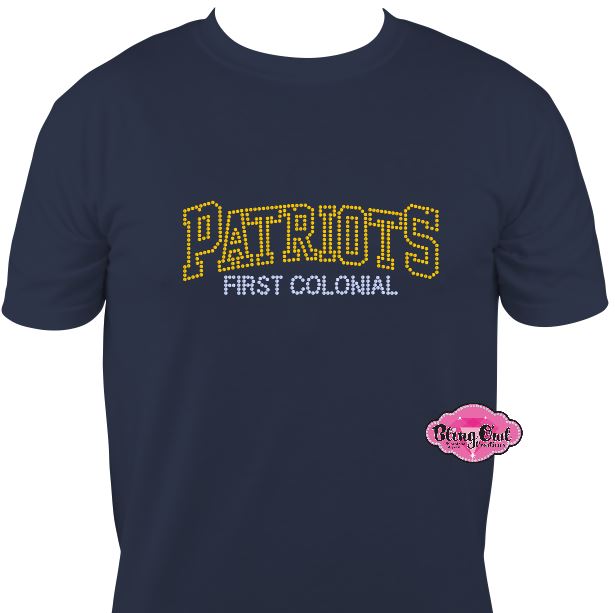 Patriots First Colonial Short Sleeve Unisex