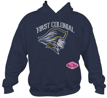 First Colonial Arch Patriots Side View Sweatshirt