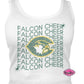 Cox Falcons Cheer Logo Womens Tank Top