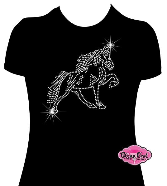 Horse Outline Full Body 2