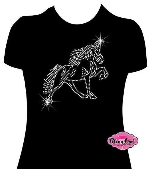 Horse Outline Full Body 2