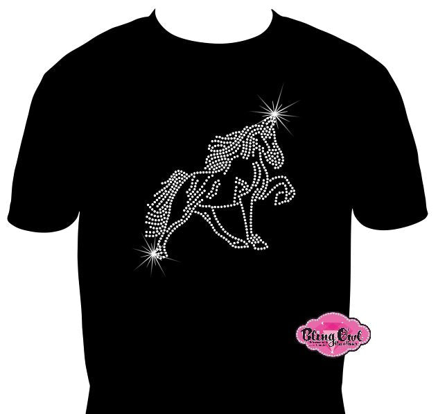 Horse Outline Full Body 2