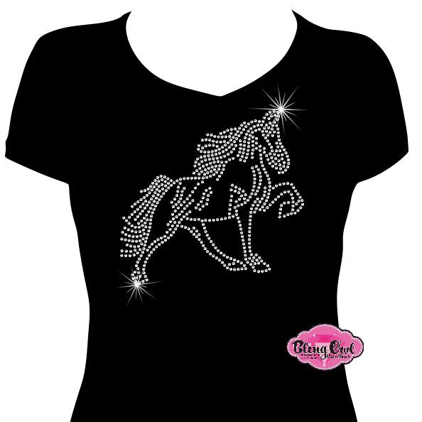 Horse Outline Full Body 2