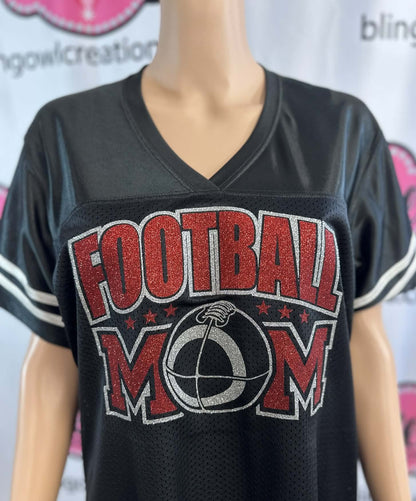 Football Mom Jersey Womens Fitted (Sample)