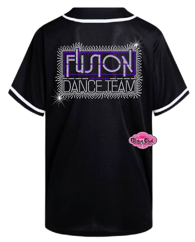 Fusion Dance Team Adult Baseball Jersey