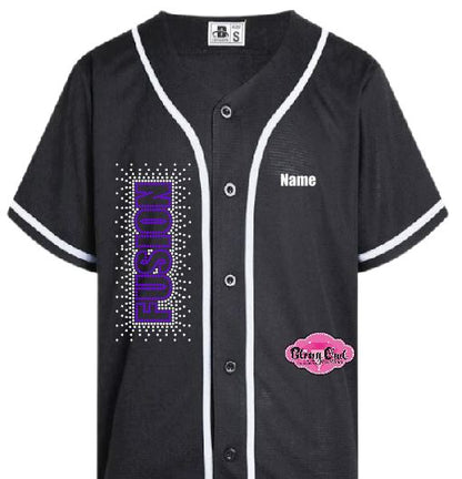 Fusion Dance Team Adult Baseball Jersey