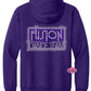 Fusion Dance Team Scatter Adult Zip-up Sweatshirt