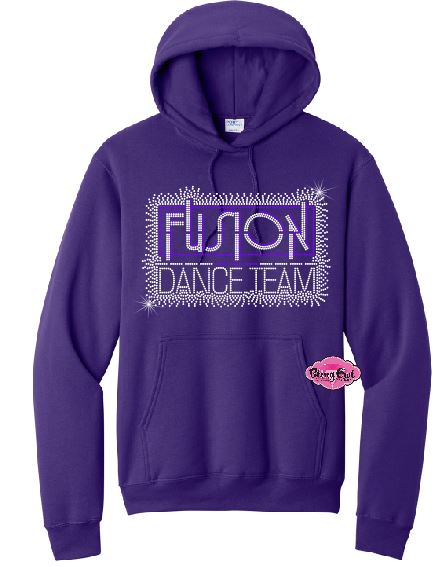 Fusion Dance Team Scatter Adult Sweatshirt