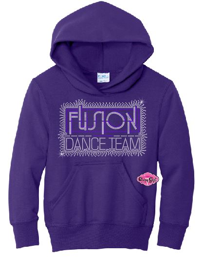 Fusion Dance Team Scatter Youth Sweatshirt