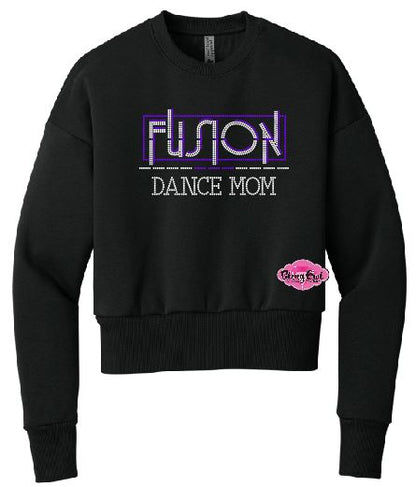 Fusion Dance Mom Cropped Heavyweight Crewneck