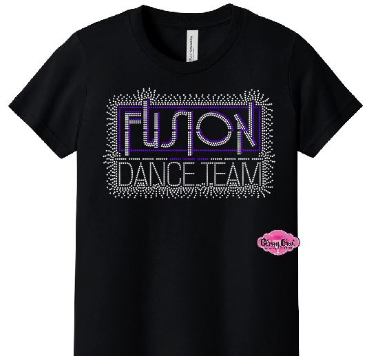 Fusion Dance Team Scatter Youth Tshirt
