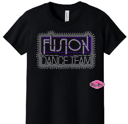 Fusion Dance Team Scatter Youth Tshirt