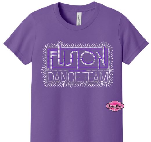 Fusion Dance Team Scatter Youth Tshirt