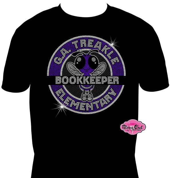 GA Treakle Bookkeeper Circle Short Sleeve Unisex