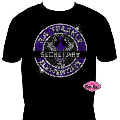 GA Treakle Secretary Circle Short Sleeve Unisex