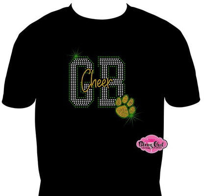 GB Cheer Knockout with Paw Unisex Tshirt