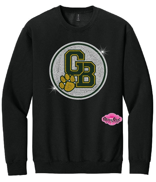 GB Circle Paw full circle Unisex Crewneck Adult