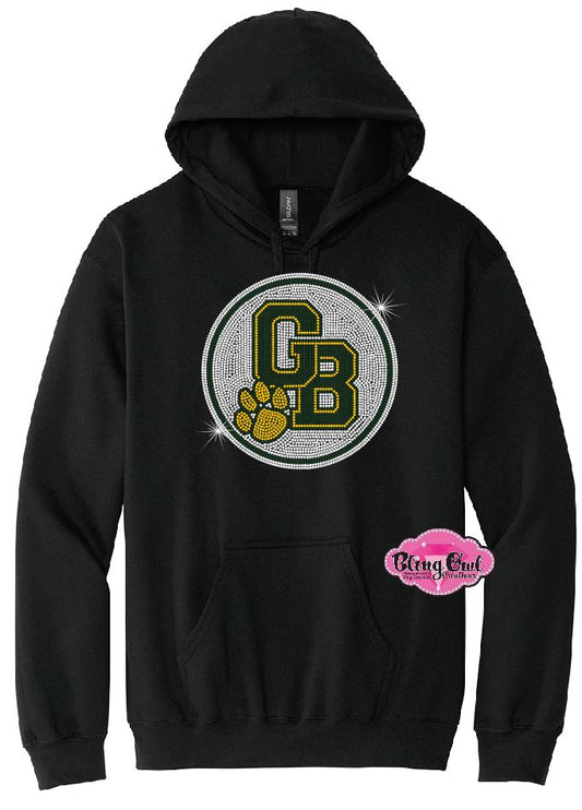 GB Circle Paw full circle Hoodie Adult Unisex