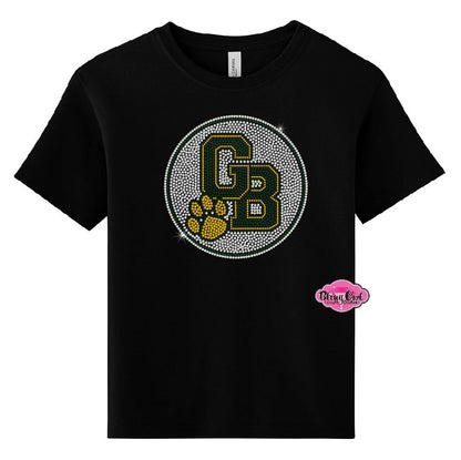 GB Circle Paw full circle Youth Short Sleeve