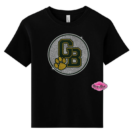 GB Circle Paw full circle Youth Short Sleeve