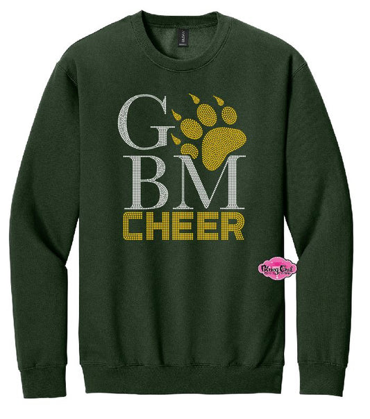 GBM Cheer Paw Unisex Crewneck Adult