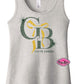 GB Cheer Bow Rhinestone Youth Tank Top