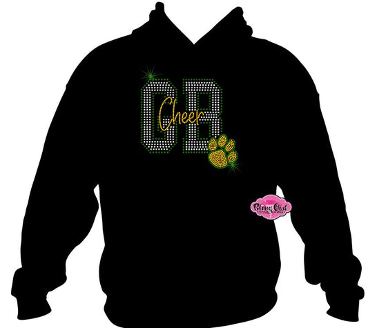GB Cheer Knockout with Paw Sweatshirt Hoodie Adult Unisex