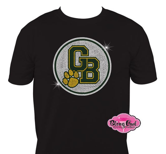 GB Circle Paw full circle Unisex Short Sleeve Adult