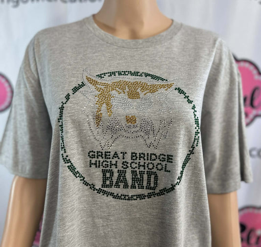 Marching Wildcats Scatter Circle Logo GB (Sample)