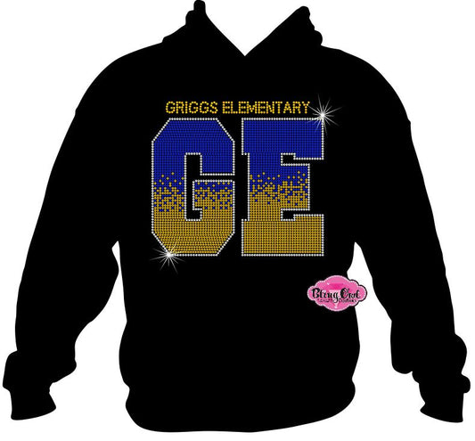 Griggs Elementary Ombre Adult Unisex Sweatshirt