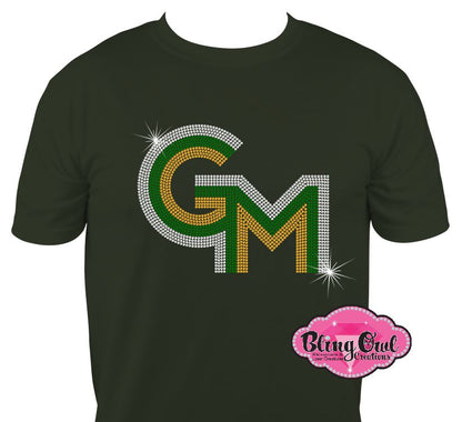 GMU 3 Color Logo Unisex Short Sleeve