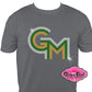 GMU 3 Color Logo Unisex Short Sleeve