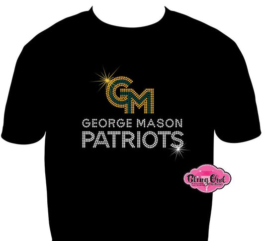 GMU George Mason Patriots Unisex Short Sleeve