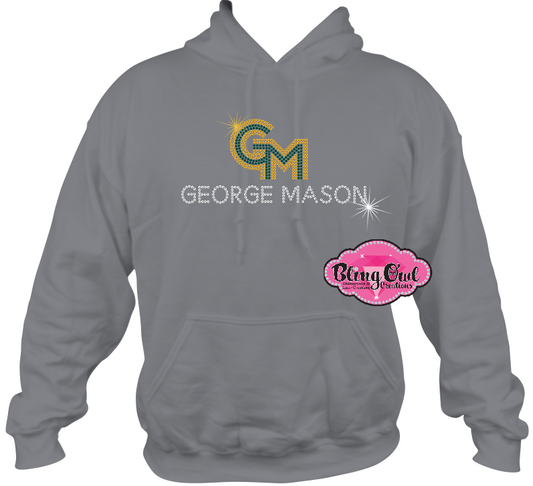 GMU George Mason Logo Name Unisex Sweatshirt
