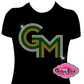GMU 3 Color Logo Fitted Short Sleeve