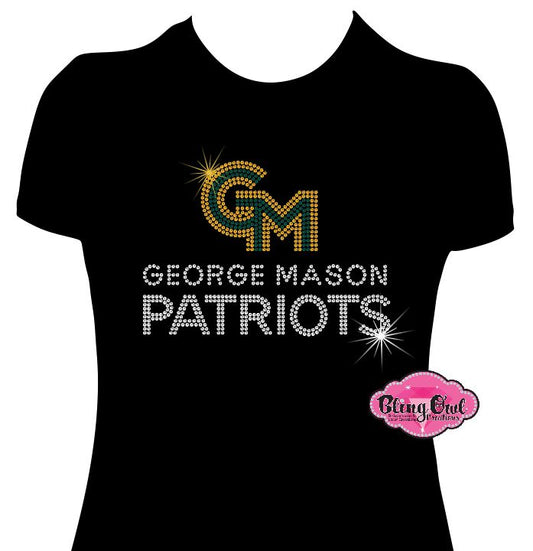 GMU George Mason Patriots Fitted Short Sleeve
