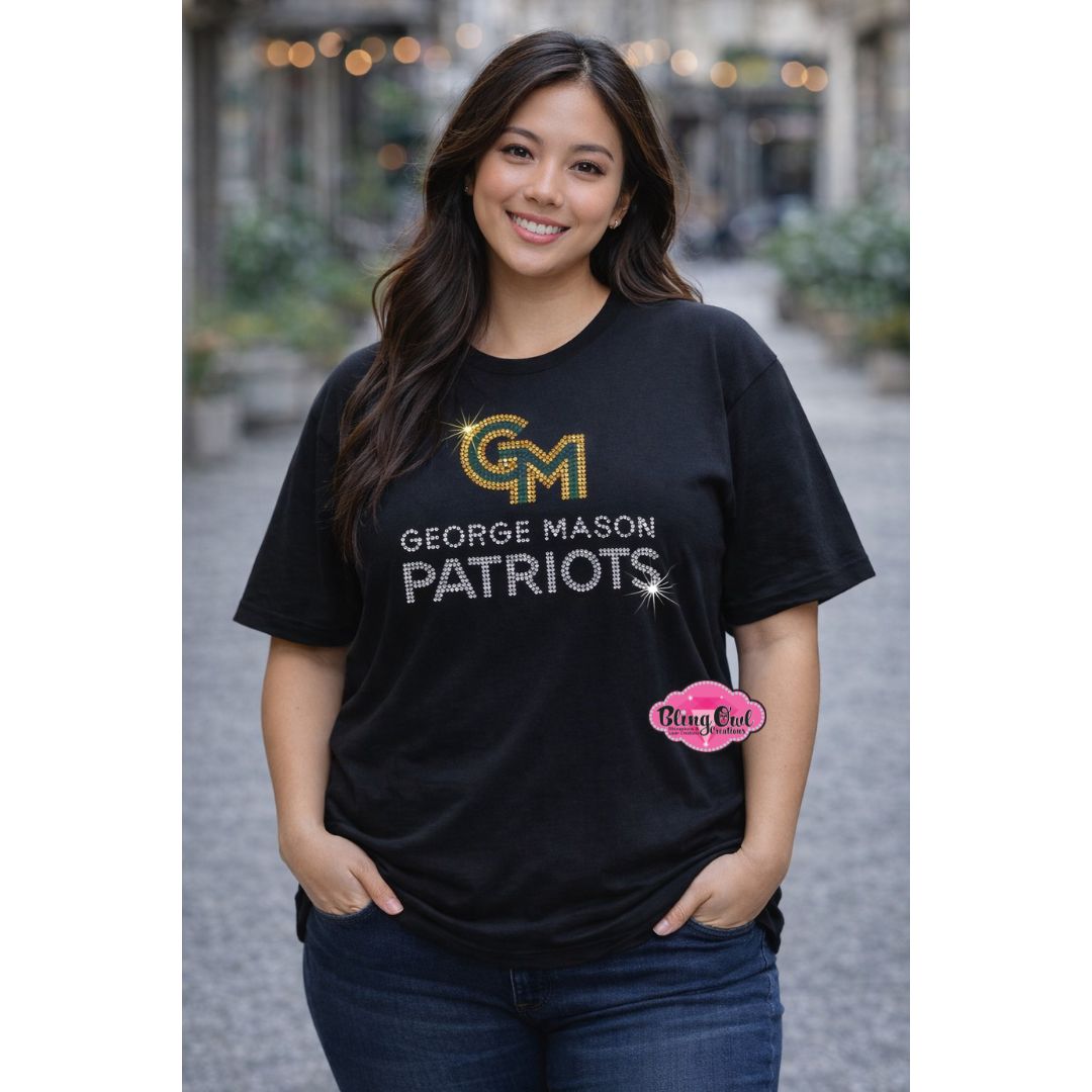 GMU George Mason Patriots Unisex Short Sleeve