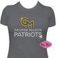 GMU George Mason Patriots Fitted Short Sleeve