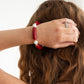 Burgundy Game Day Bracelet Set