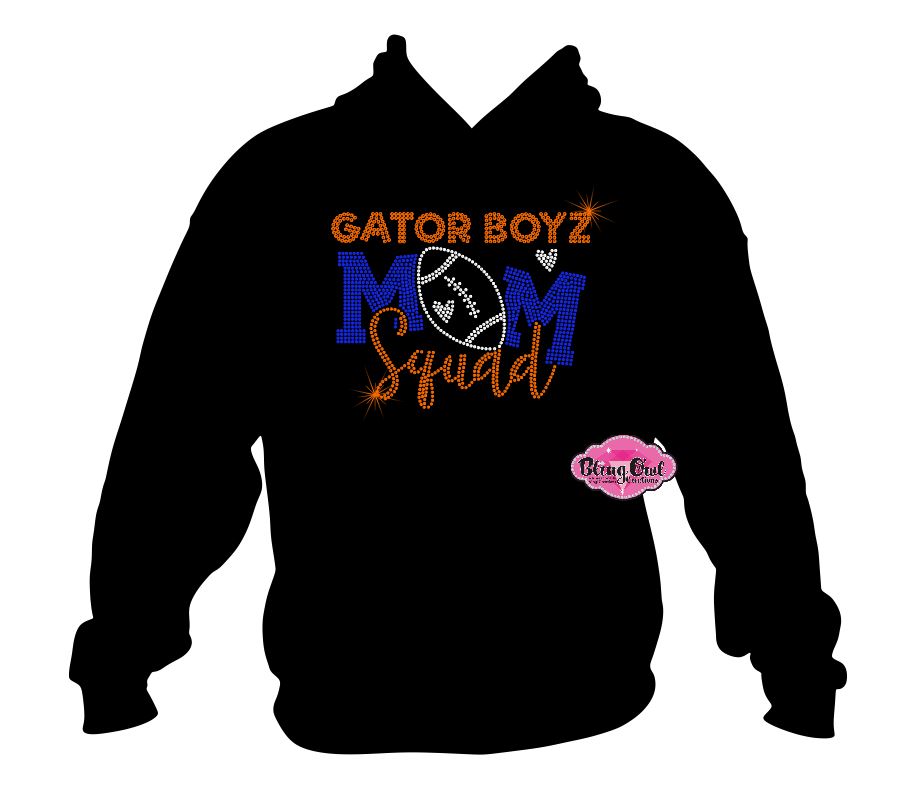 Gator Boyz Mom Squad Football Sweatshirt