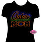 Gators Football Mom with Number Womens Fitted