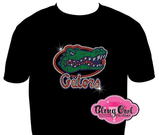 Greenbrier Gators Face Scoop Neck Unisex