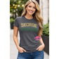 GMU George Mason Arch Fitted Short Sleeve