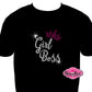 girl boss queen_crown pageant_shirt_contestants rhinestones sparkle bling